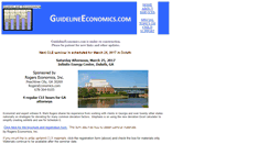 Desktop Screenshot of guidelineeconomics.com